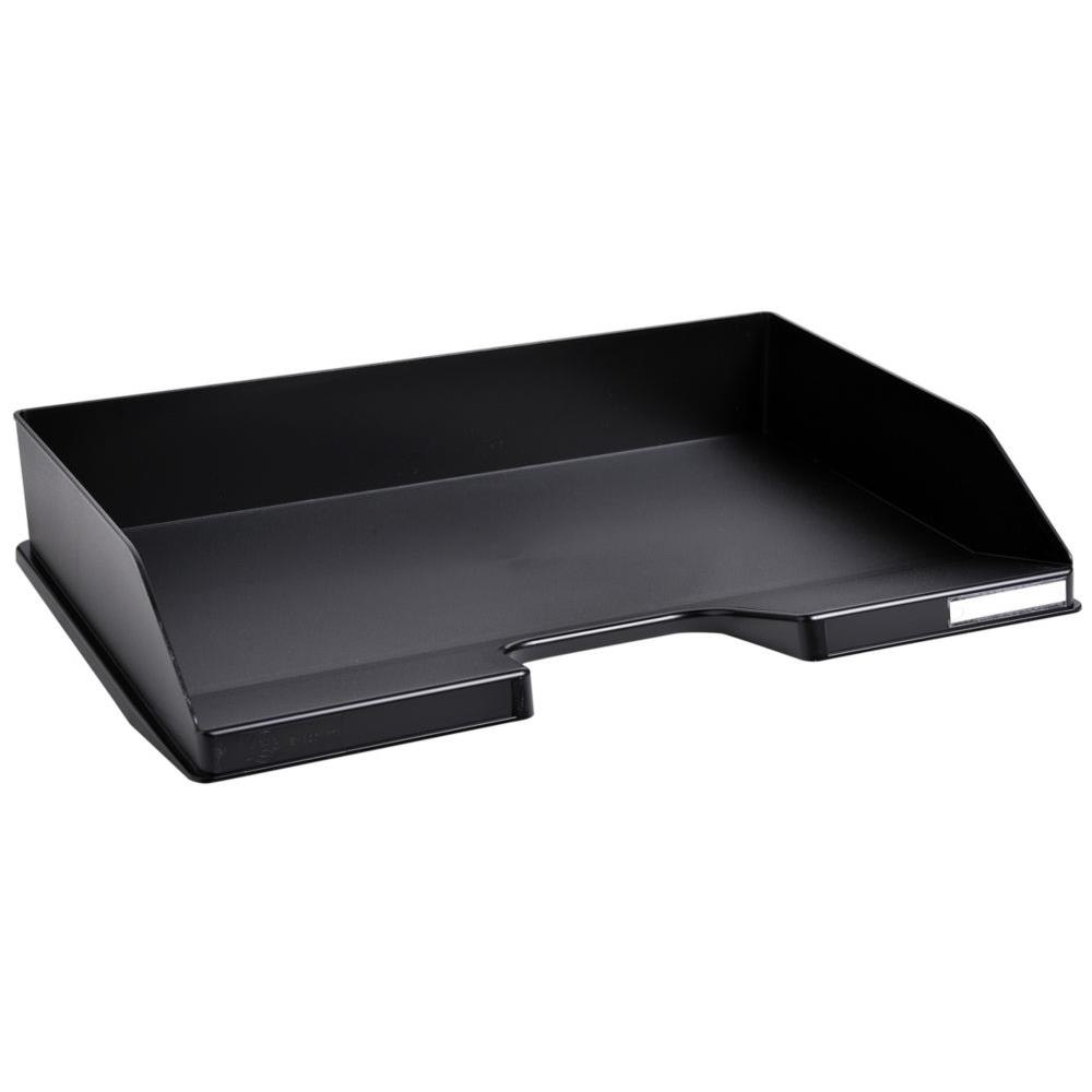 corbeille  courrier COMBO  l'talienne A4+, 100 % recycl  Noir