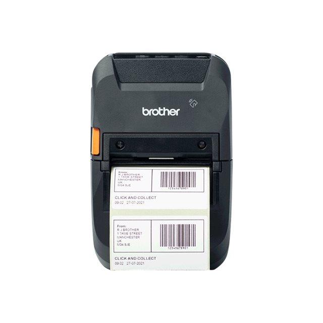 Brother rj3250wbl imprimante pour tiquettes thermique directe 203 x 203 dpi 127 mm/sec sans fil ethernet/lan wifi bluetooth