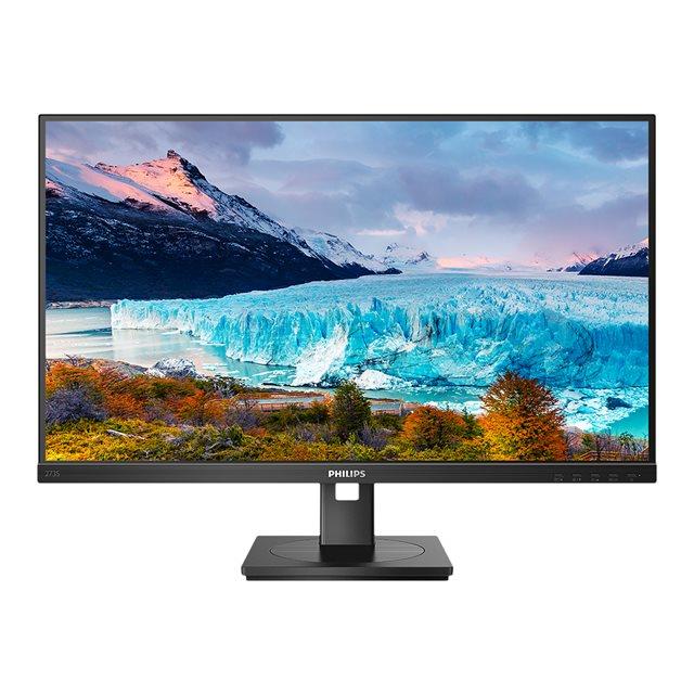 Philips s line 273s1/00 cran plat de pc 68,6 cm (27") 1920 x 1080 pixels full hd lcd noir