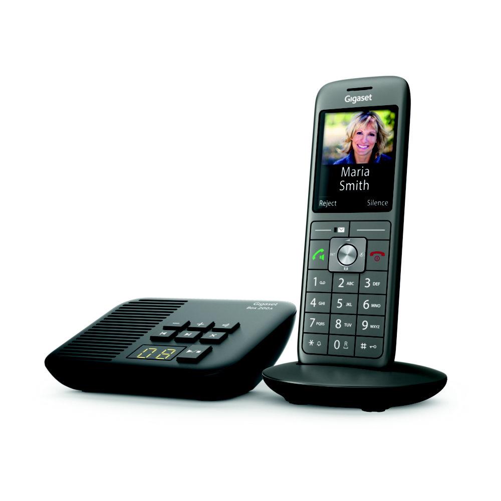 Gigaset cl660a tlphone analog/dect identification de l'appelant gris