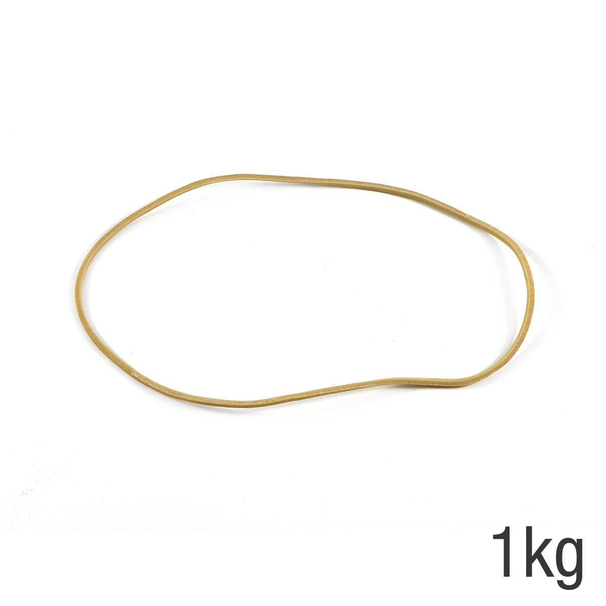 Sac de 1kg de caoutchouc blond 150x1,8mm