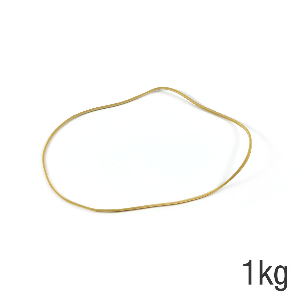 Sac de 1kg de caoutchouc blond 180x1,8mm