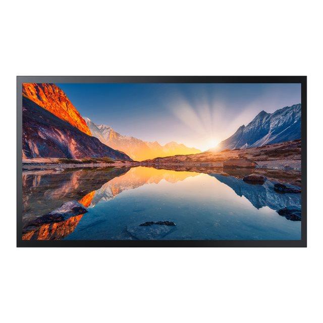 Samsung qm55b-t cran plat de signalisation numrique 139,7 cm (55") lcd wifi 400 cd/m 4k ultra hd noir cran tactile intgr dans le processeur tizen 6.5 24/7