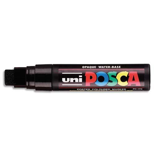 Marqueur peinture  l'eau Posca PC-17K - pointe acrylique extra-large 15 mm - noir