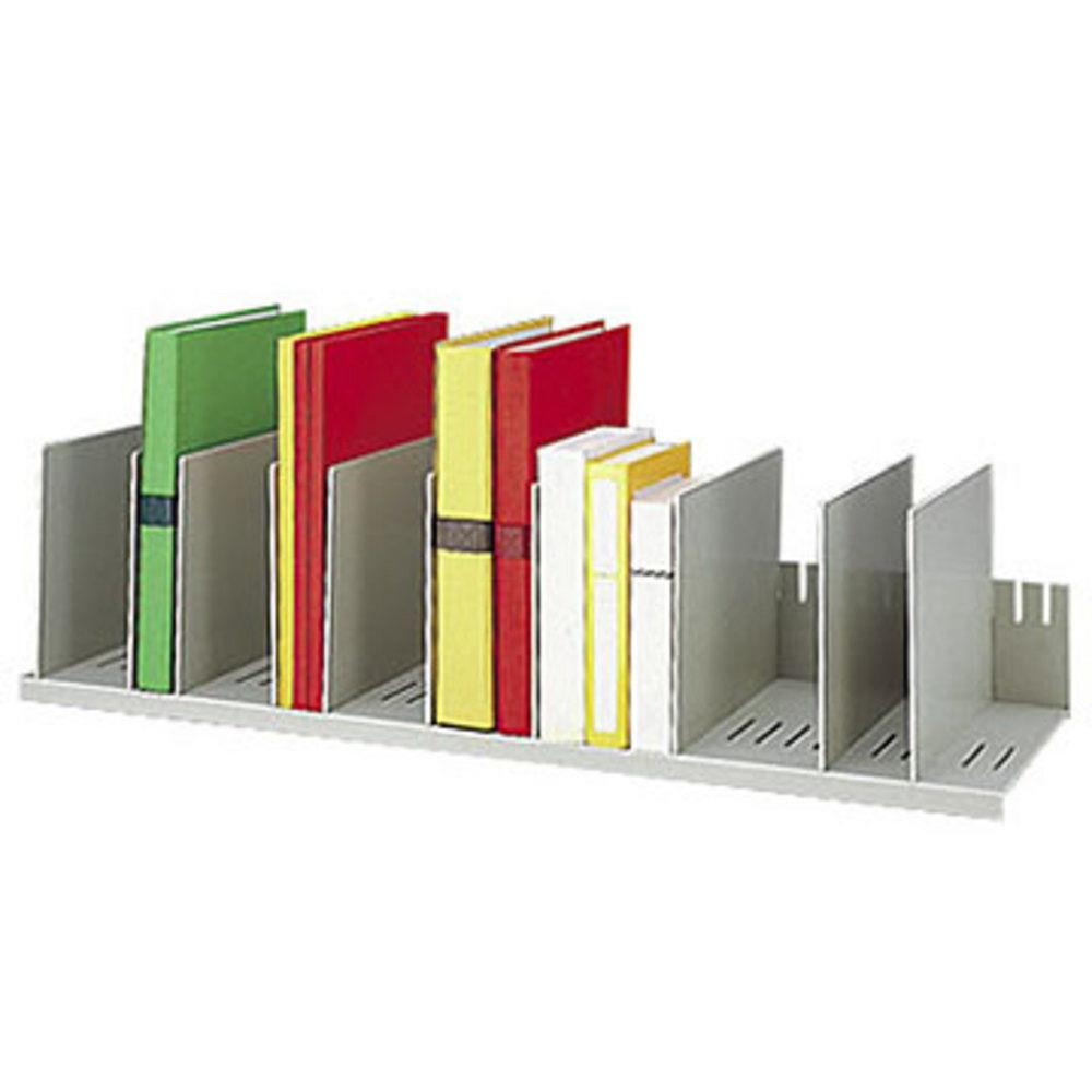 Trieur  sparateurs amovibles Paperflow - 10 cases - gris