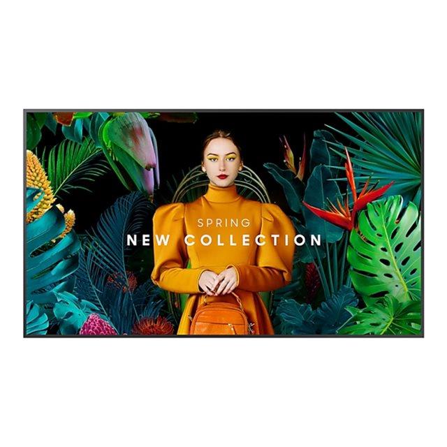 Samsung qm50c cran plat de signalisation numrique 127 cm (50") lcd wifi 500 cd/m 4k ultra hd noir intgr dans le processeur tizen 24/7