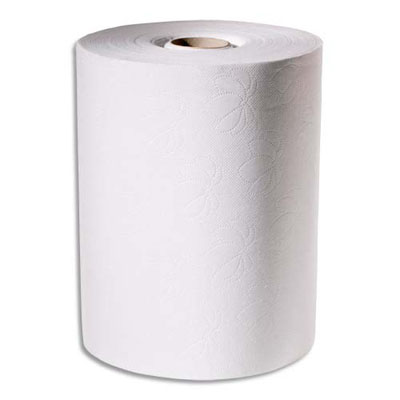 Essuie-mains Tork enMotion blanc - 2 plis - Longueur 143 mtres - largeur 24,7 cm - lot de 6 rouleaux