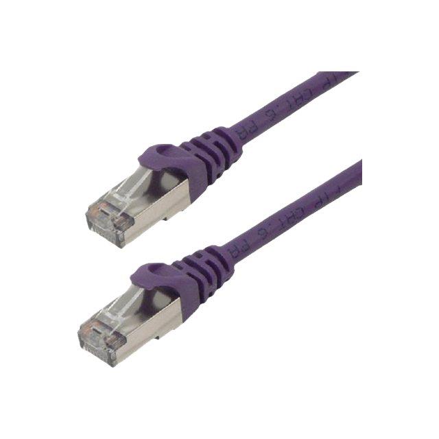 Mcl fcc6bm-0.5m/vi cble de rseau violet 0,5 m cat6 f/utp (ftp)