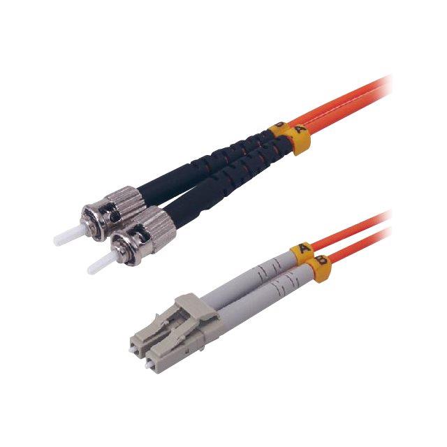 Mcl 15m lc/st om2 cble infiniband et  fibres optiques orange