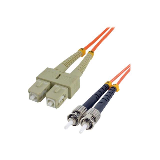 Mcl fjom2/scst-5m cble infiniband et  fibres optiques sc st orange