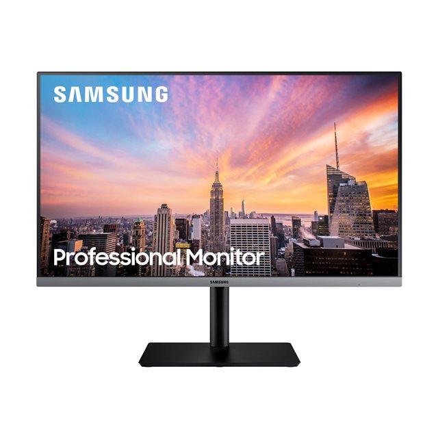 Samsung sr65 �cran plat de pc 68,6 cm (27") 1920 x 1080 pixels full hd bleu, gris