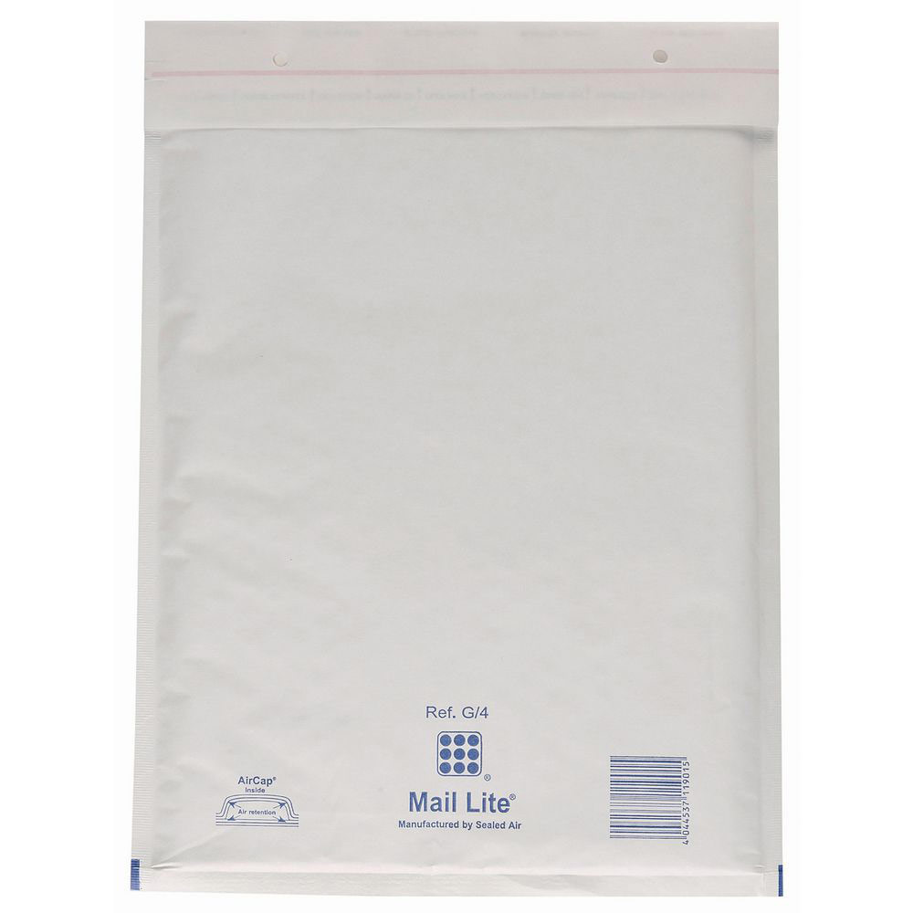 Enveloppe ?� bulles format H5 - 360 mm x 270 mm - autocollant - papier kraft 72 g/m?� - blanc 