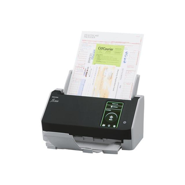 Ricoh fi 8040 - Scanner de documents - CIS Double - Recto-verso - 216 x 355.6 mm - 600 dpi x 600 dpi - jusqu' 40 ppm (mono) / jusqu' 40 ppm (couleur) - Chargeur automatique de documents (50 feuilles) - jusqu' 6000 pages par jour - Gigabit LAN, USB 3.2 Gen 1