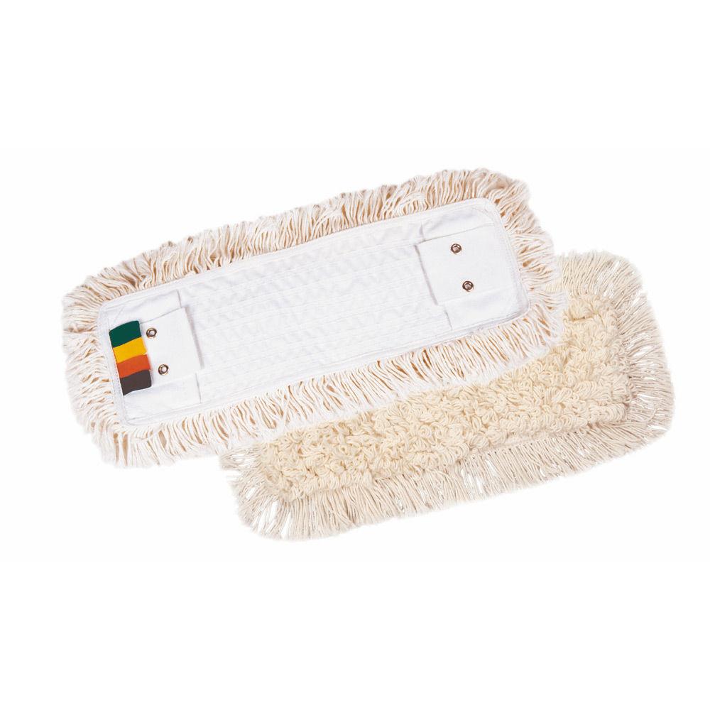 Frange � languette/poche - 40 cm - coton