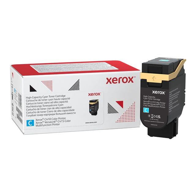 Cartouches de toner - Xerox cartouche de toner cyan de grande capacit imprimante couleur  c410?/?multifonctions  versalink c415 (7000 pages) - 006r04686