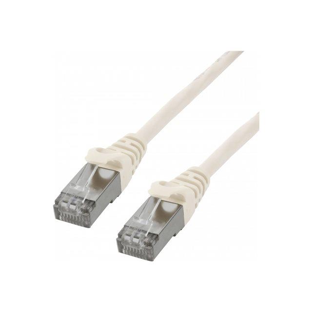 Mcl ftp6-1m/w cble de rseau blanc cat6 f/utp (ftp)