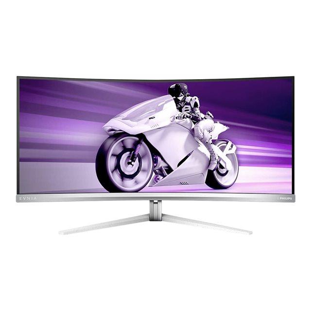 Philips 34m2c8600/00 cran plat de pc 86,4 cm (34") 3440 x 1440 pixels wide quad hd oled blanc