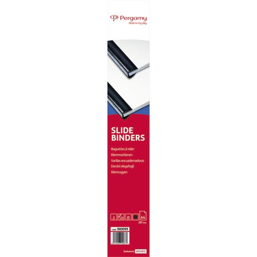 Baguettes  relier Pergamy - 3 mm - bote de 25 - noir