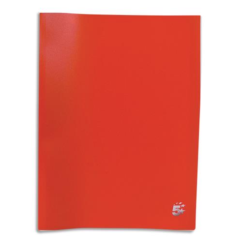 HF2 Protège-Documents Deluxe A3 - 20 Pochettes (40 Vues) - Couverture Polypropylène Noir