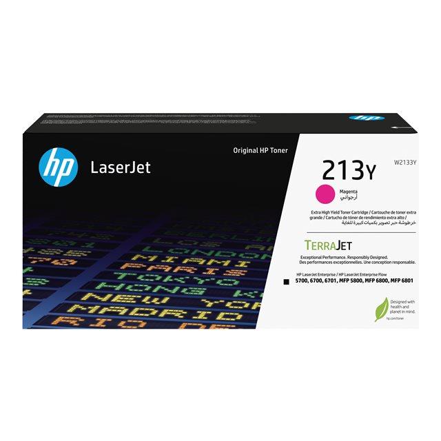 Cartouches de toner - Hp 213y toner laserjet authentique extra-grande capacit magenta