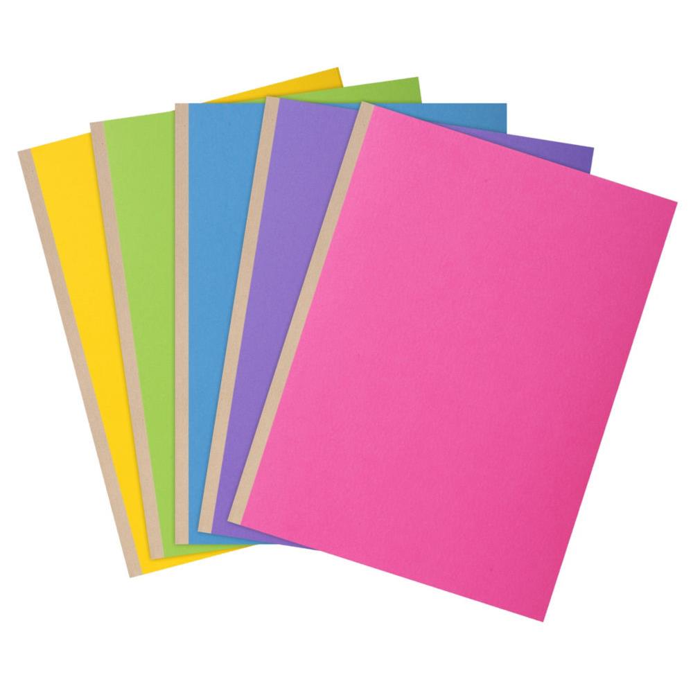 Chemises  soufflet Rock- Carte 320 g/m2 - Assortis Vif (paquet 10 units)