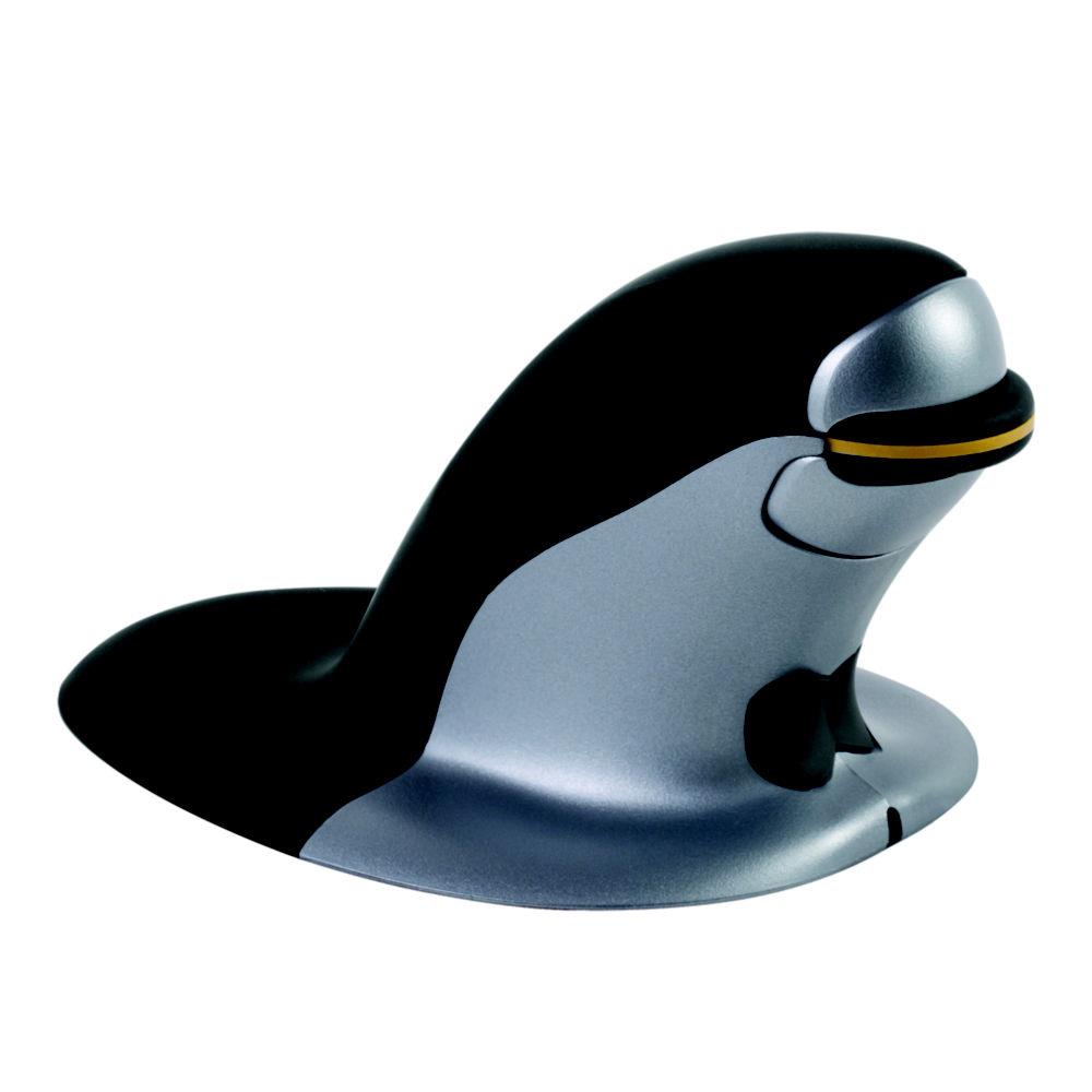 Fellowes souris verticale ambidextre penguin - sans fil - grand