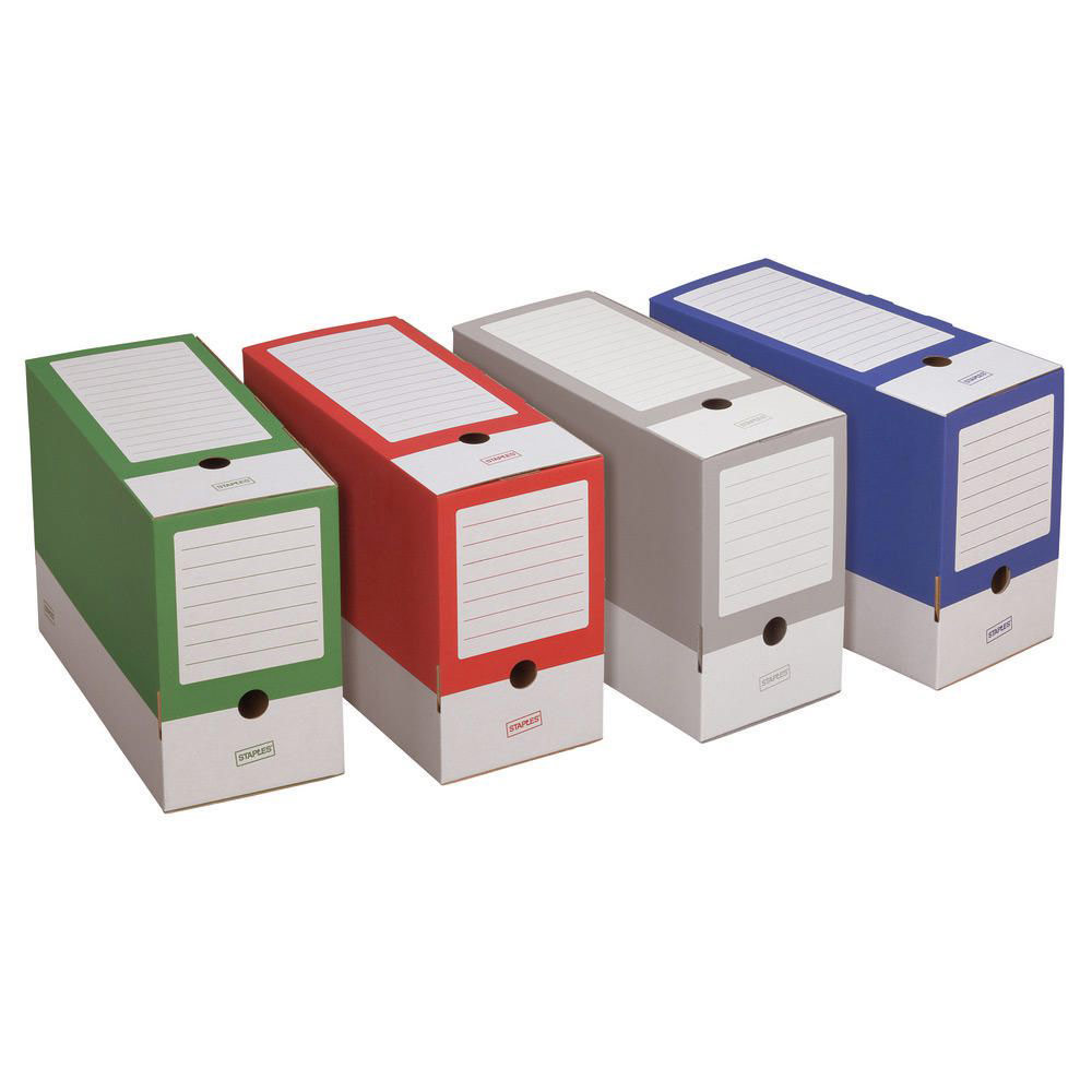 Boîte archives Premium dos 15 cm couleurs assorties Achat pas cher