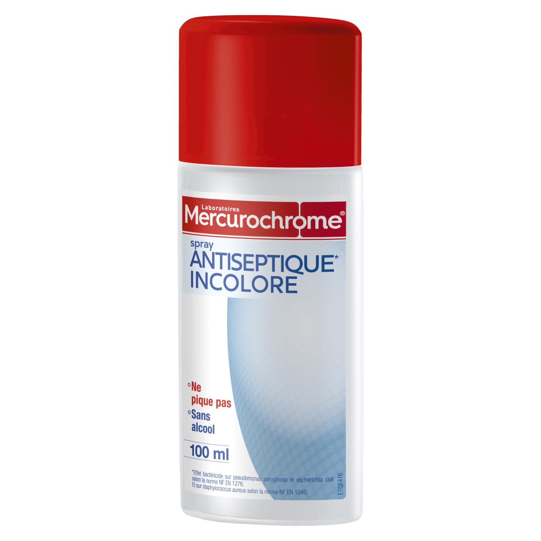 Spray au Mercurochrome - incolore - 100ml