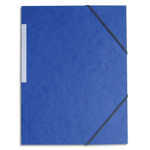 Chemise 1er prix simple  lastique - bleu