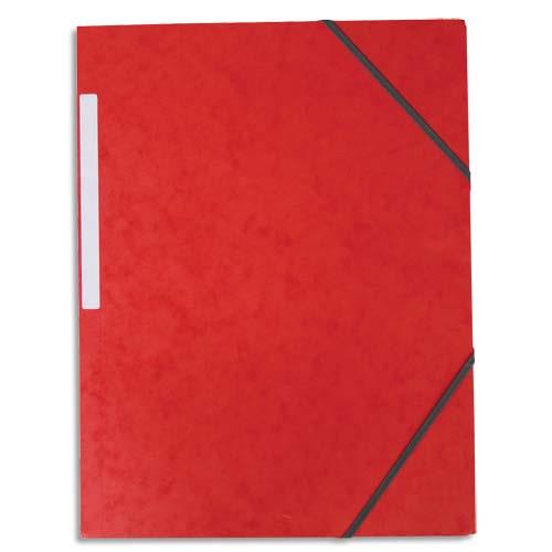 Chemise 1er prix simple  lastique - rouge
