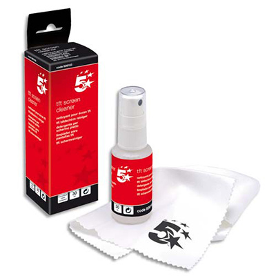 Spray nettoyant 1er prix �cran LCD + chiffon microfibre