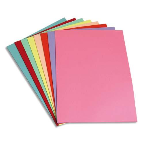 Paquet de 50 sous-chemise 1er prix en papier recycl 60 grammes - coloris assortis