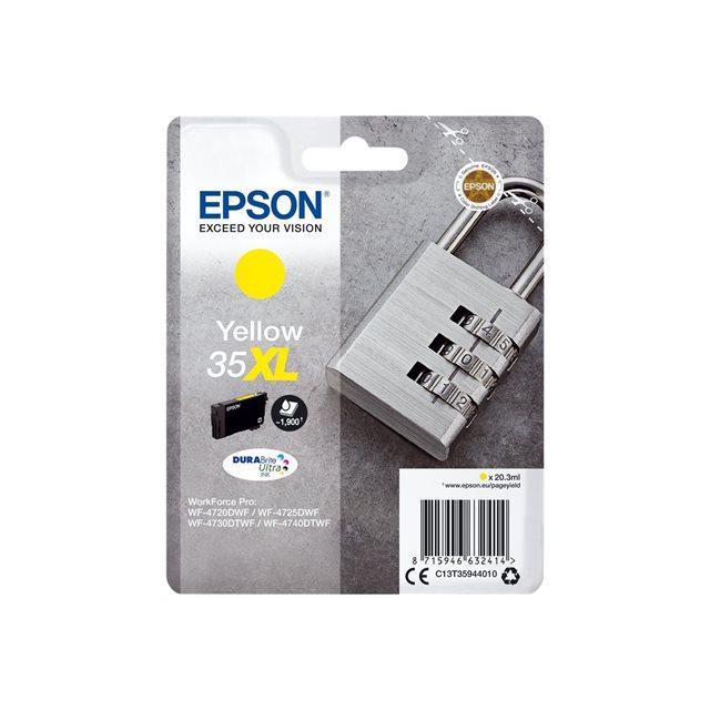 Cartouches pour imprimantes - Epson padlock encre jaune durabrite ultra cadenas 35xl