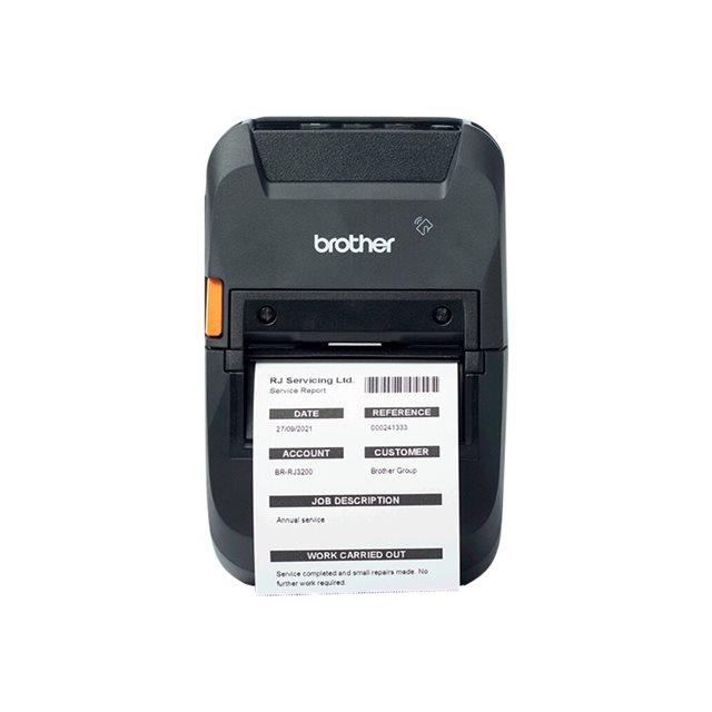 Brother rj3230bl imprimante pour tiquettes thermique directe 203 x 203 dpi 127 mm/sec sans fil wifi bluetooth