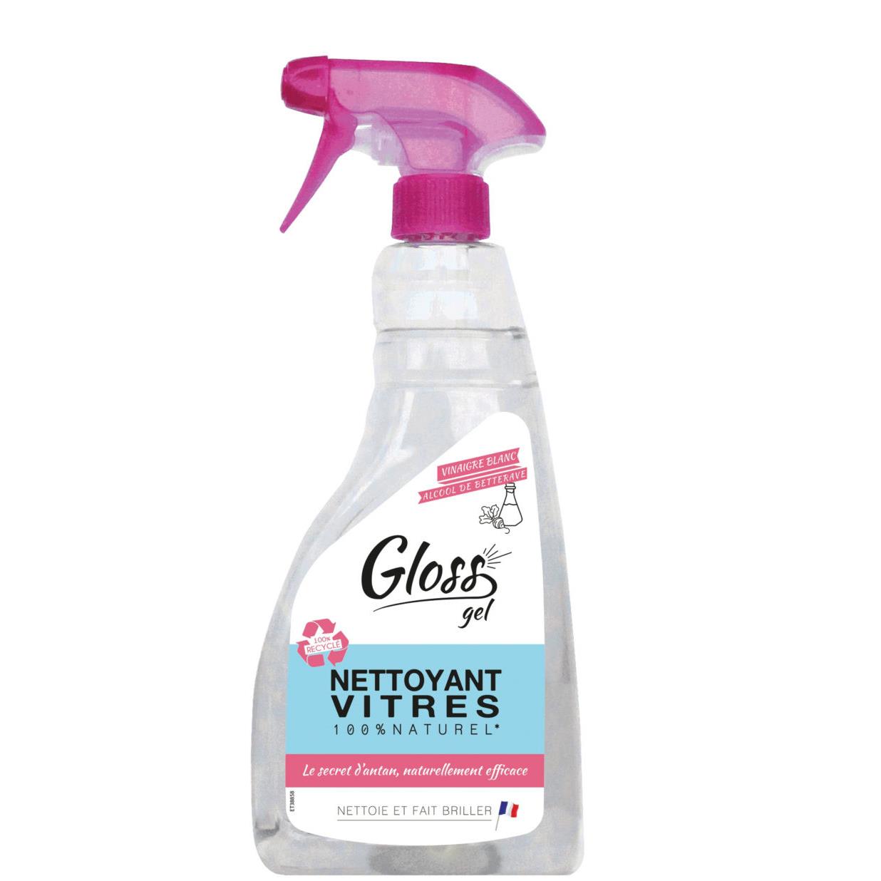 Spray gel nettoyant vitres GLOSS - 750ml