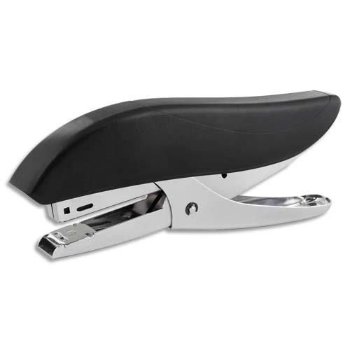 Pince agrafeuse 1er prix - utilise les agrafes 24/6 ou 26/6 - noir - 20 feuilles