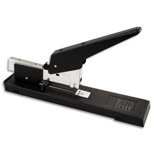 Agrafeuse grande puissance 1er prix - utilise les agrafes 23/8  23/12 - noir - 100 feuilles