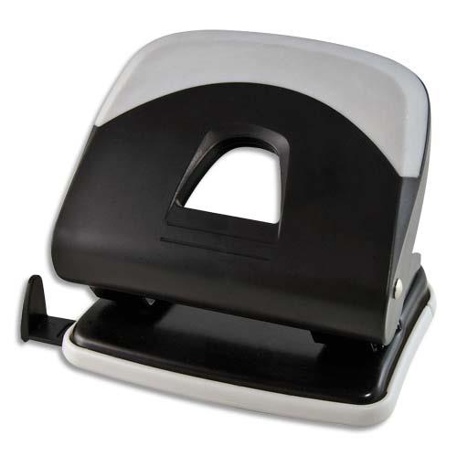 Perforateur 2 trous 1er prix - 30 feuilles - noir et grip gris