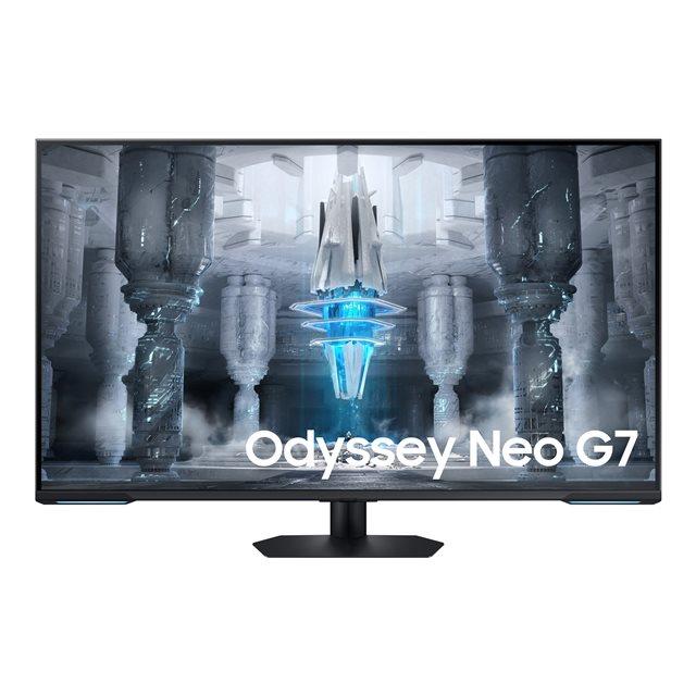 Samsung s43cg700nu cran plat de pc 109,2 cm (43") 3840 x 2160 pixels 4k ultra hd led noir, blanc