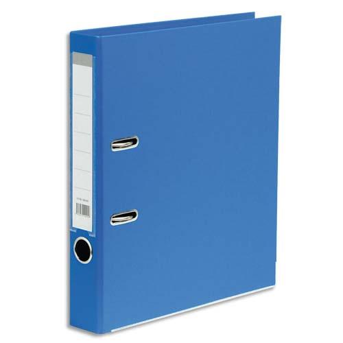 Classeur  levier 1er prix - polypropylne - dos 5 cm - bleu roy