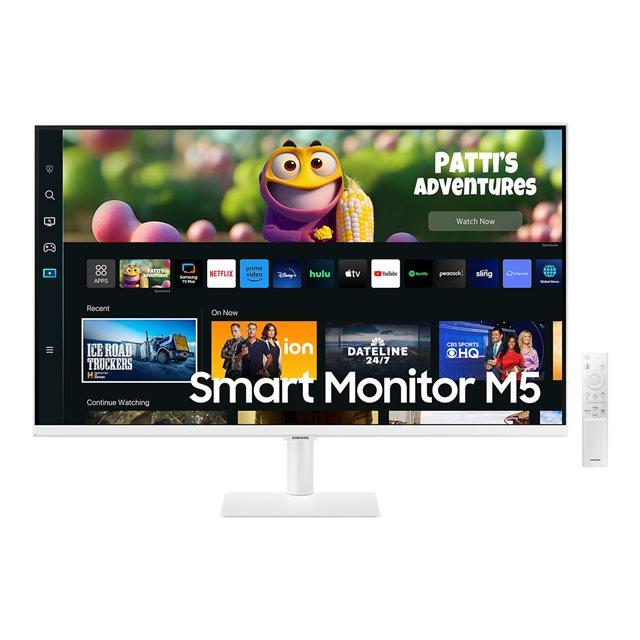 Samsung m50c cran plat de pc 68,6 cm (27") 1920 x 1080 pixels full hd led blanc