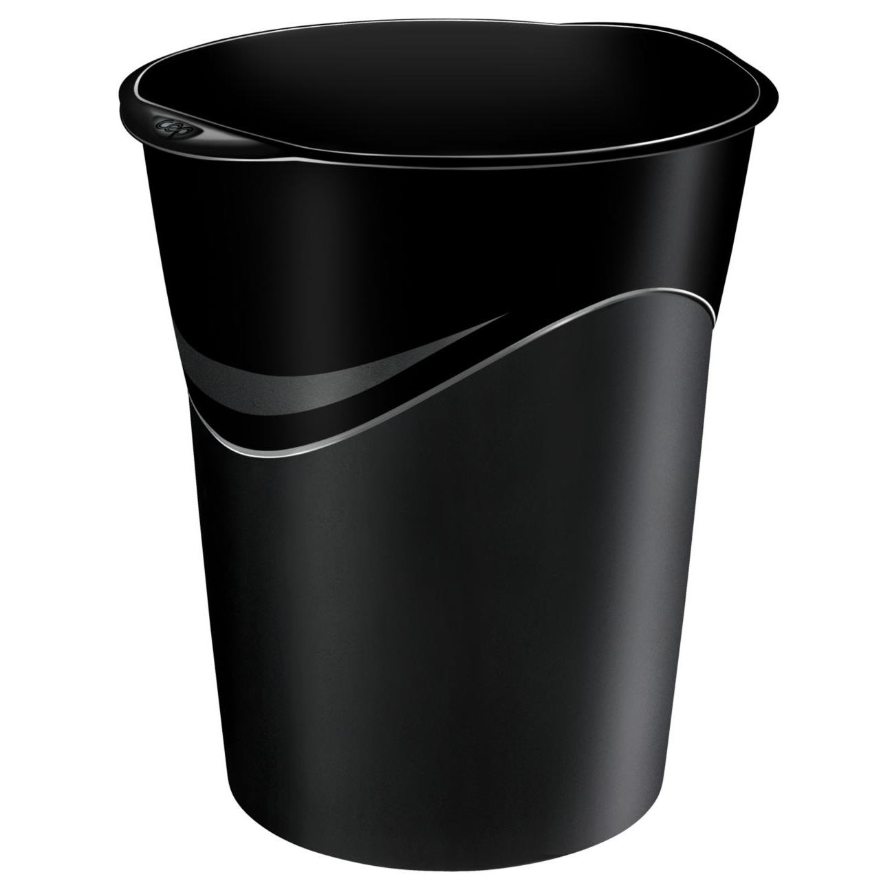 Corbeille  papier 14 litres 280 Noir GreenSpirit
