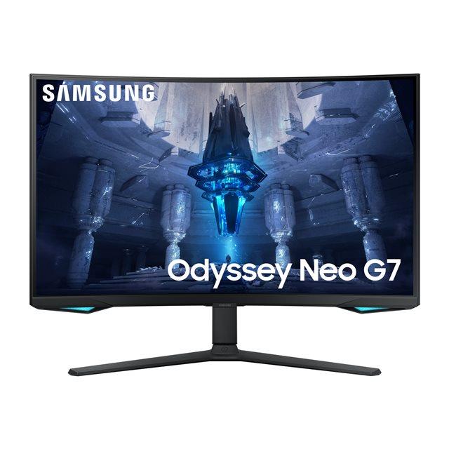 Samsung g75nb cran plat de pc 81,3 cm (32") 3840 x 2160 pixels 4k ultra hd led noir