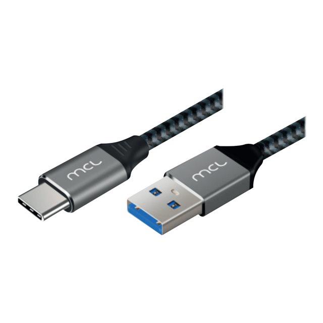 Mcl mc1d99a003c0532 cble usb usb 3.2 gen 1 (3.1 gen 1) 2 m usb c usb a noir, gris