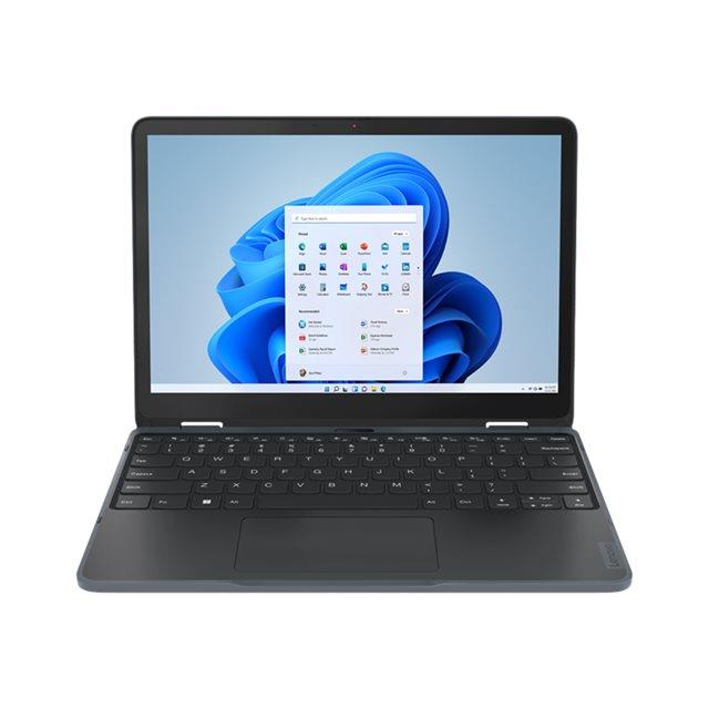 Hybride (2-en-1) - Lenovo 500w yoga gen 4 intel n n100 hybride (2-en-1) 31 cm (12.2") cran tactile wuxga 4 go lpddr5-sdram 128 go ssd wi-fi 6 (802.11ax) windows 11 pro academic franais gris