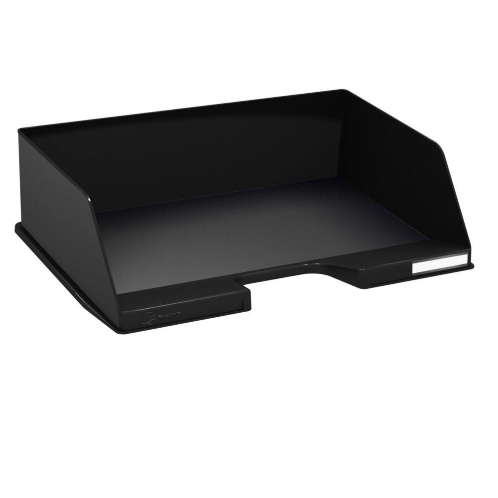 corbeille  courrier COMBO Maxi  l'talienne A4+, 100 % recycl  Noir