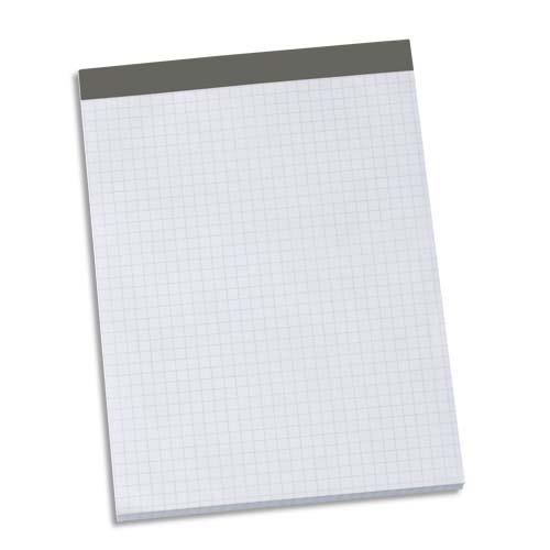 Bloc conomique sans couverture - 60g - 21x32cm - petits carreaux - feuilles dtachables
