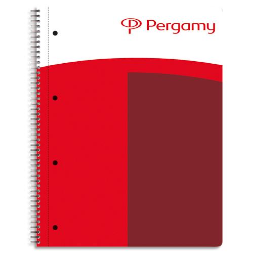 Cahier 1er prix - reliure spirales - 160 pages - 90g - petits carreaux - A4+ - feuilles dtachables perfores - couverture remborde