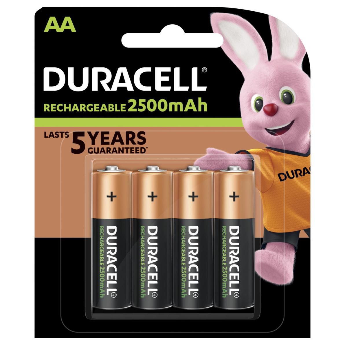 Pile rechargeable AA / HR6 Ultra - 2500 mAh - Lot de 4 accus (paquet 4 units)