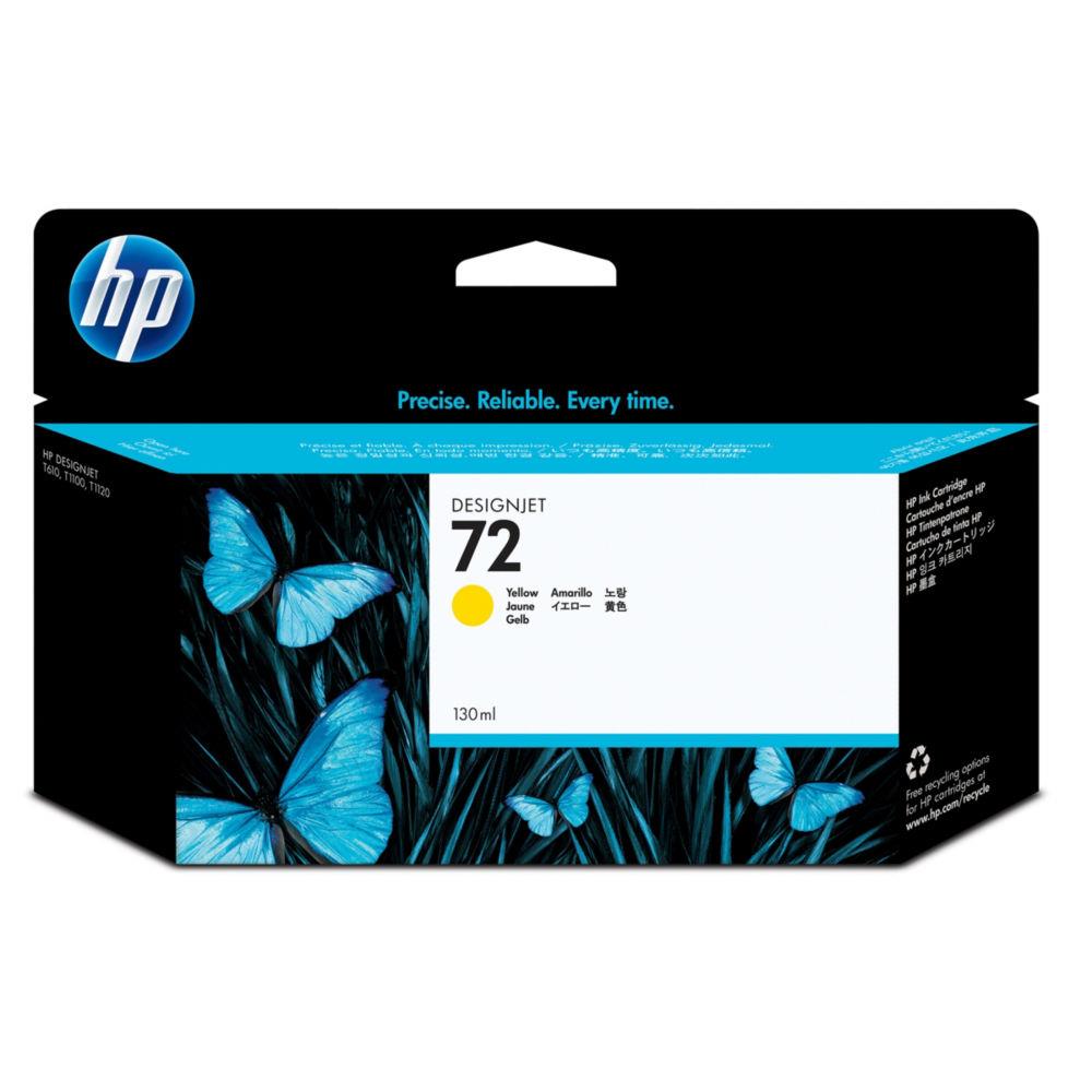 Hp 72 cartouche d'encre designjet jaune, 130 ml